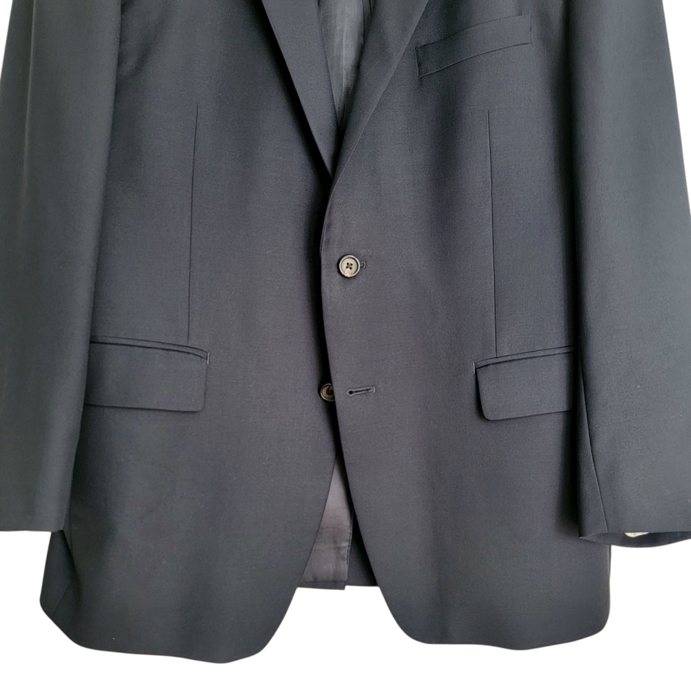 Lauren Ralph Lauren LRL 100%‎ Wool Two-Button Closure Suit Jacket Coat Size 44R - Picture 4 of 13